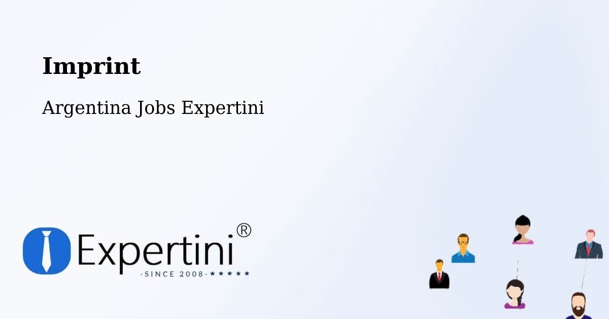 Imprint – Departamento De Concepción - Argentina Jobs Expertini