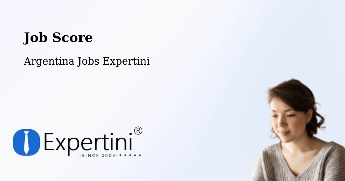 Job Score & Job Description Score Tool – Departamento De Concepción - Argentina Jobs Expertini