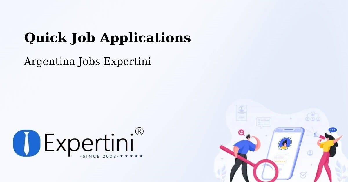 Quick Apply Feature – Departamento De Concepción - Argentina Jobs Expertini